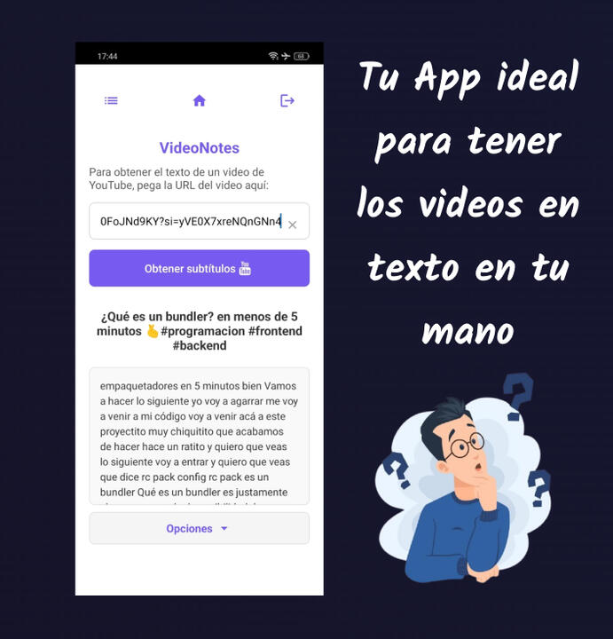 video to text